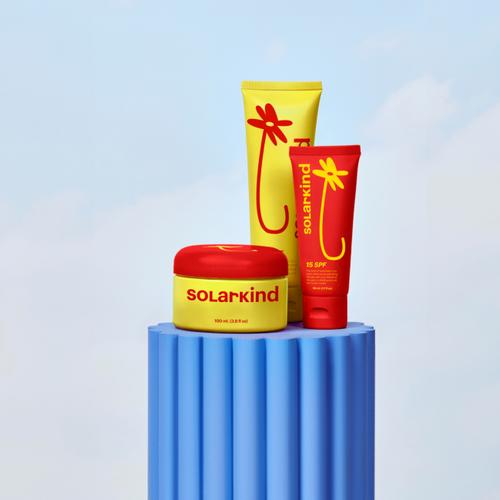 Stylized image of sunscreen as an example product to sell